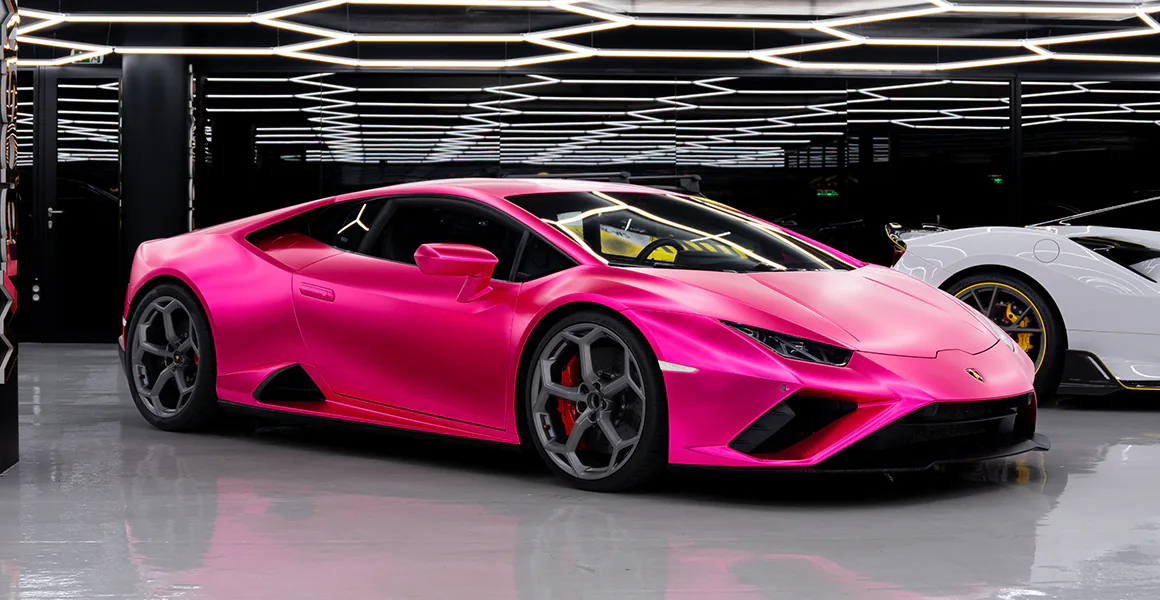 Celopolep vozu Lamborghini - Wrapstyle Praha