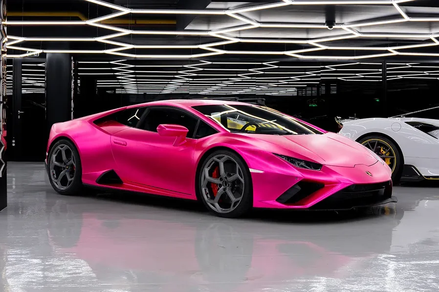 Celopolep vozu Lamborghini - Wrapstyle Praha